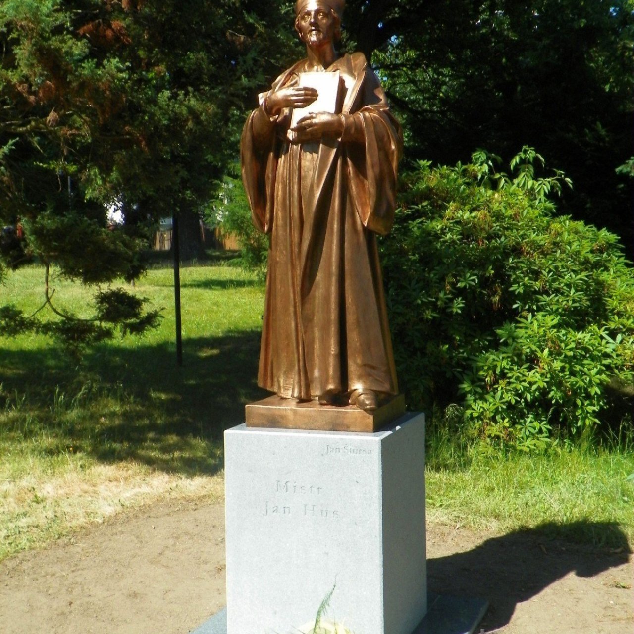 Socha mistra Jana Husa