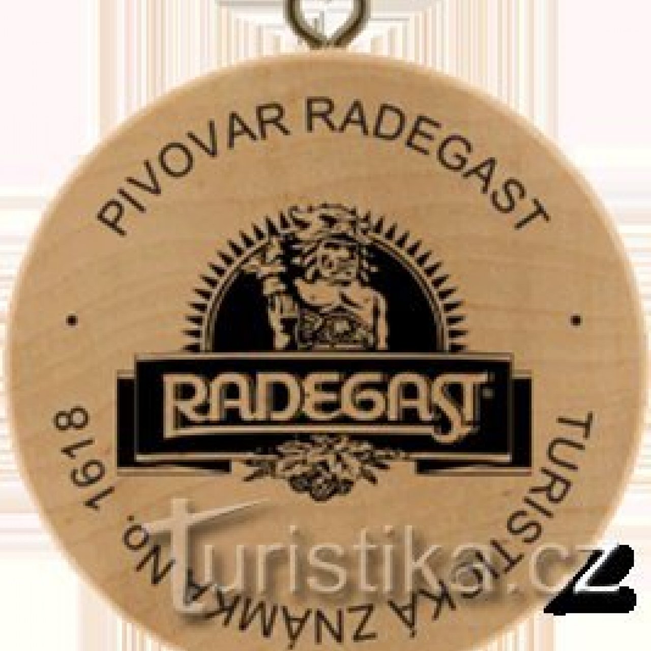 Turistická známka č. 1618 - Pivovar Radegast