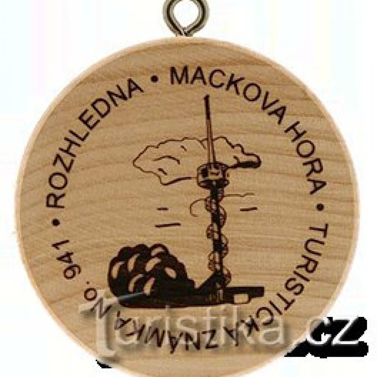 Turistická známka č. 941 - Mackova hora