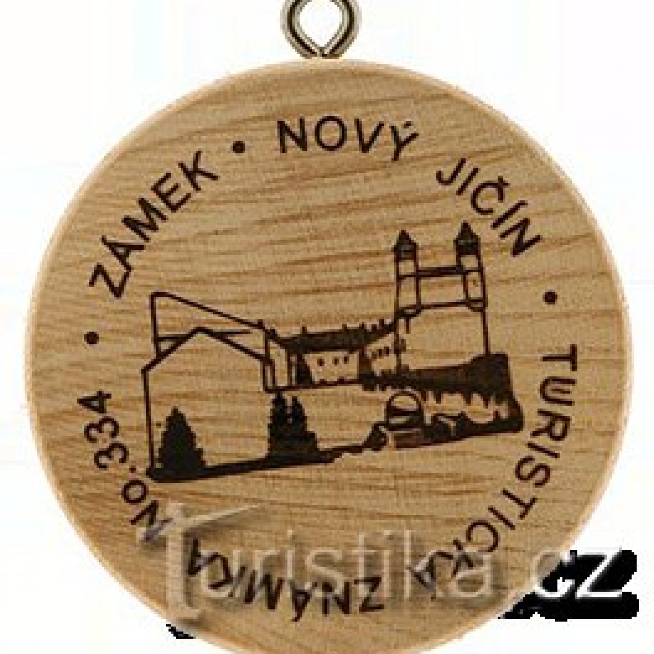 Turistická známka č. 334 - Nový Jičín