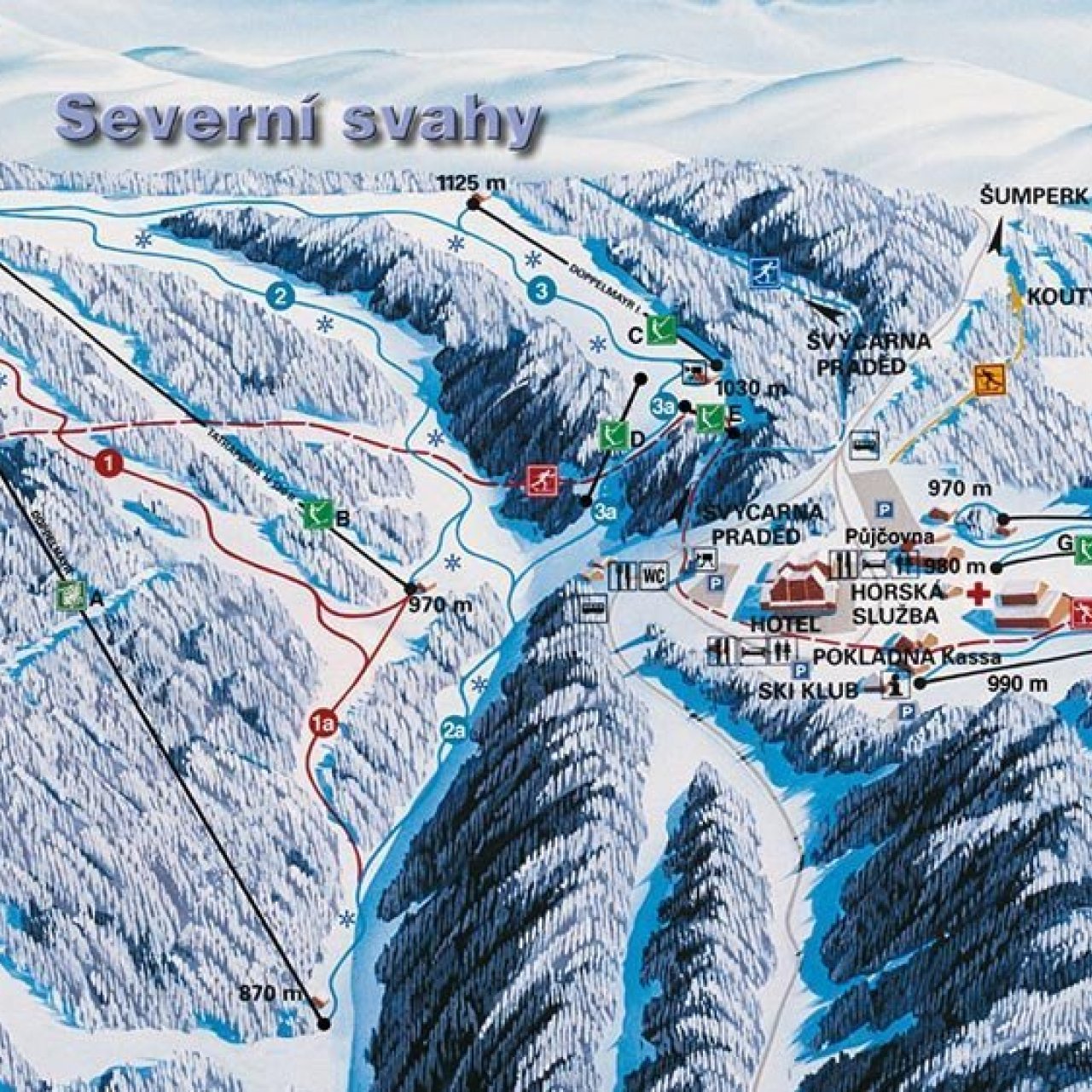 Ski areál Červenohorské sedlo