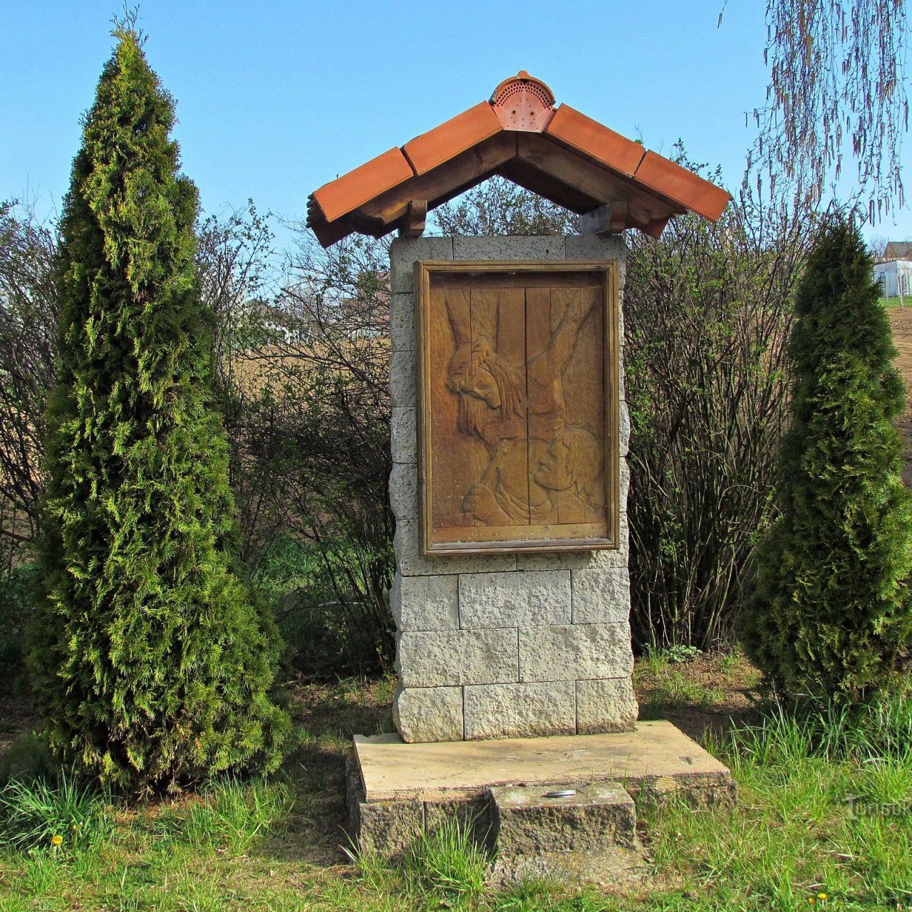 Ořechov - křížová cesta