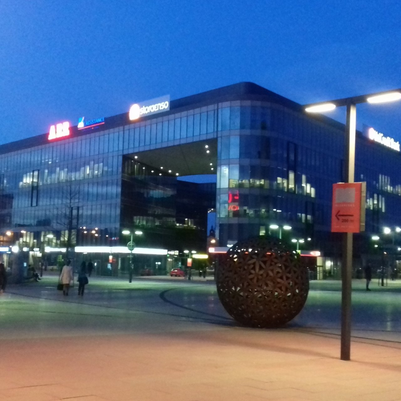 Ostrava - nákupné a zábavné centrum Forum Nová Karolina