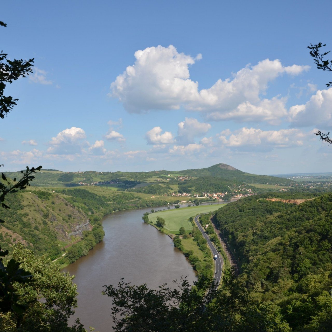 Vyhlídka na Portu Bohemicu