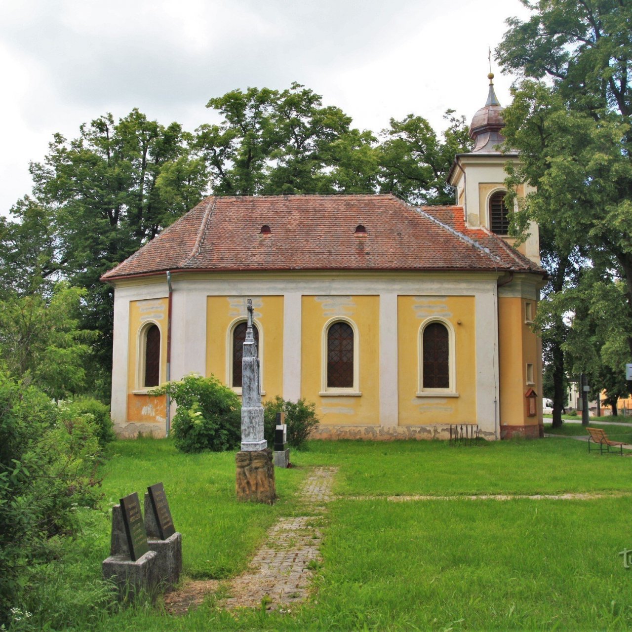 Rajhradice - kaple sv. Scholastiky