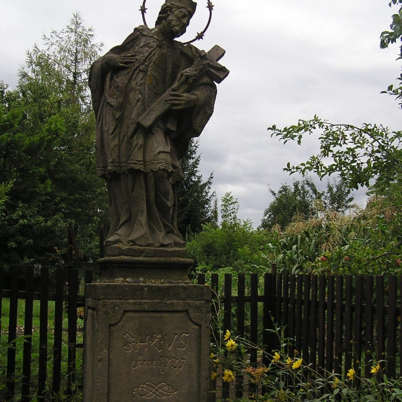 Slatiňany – socha sv. Jana Nepomuckého