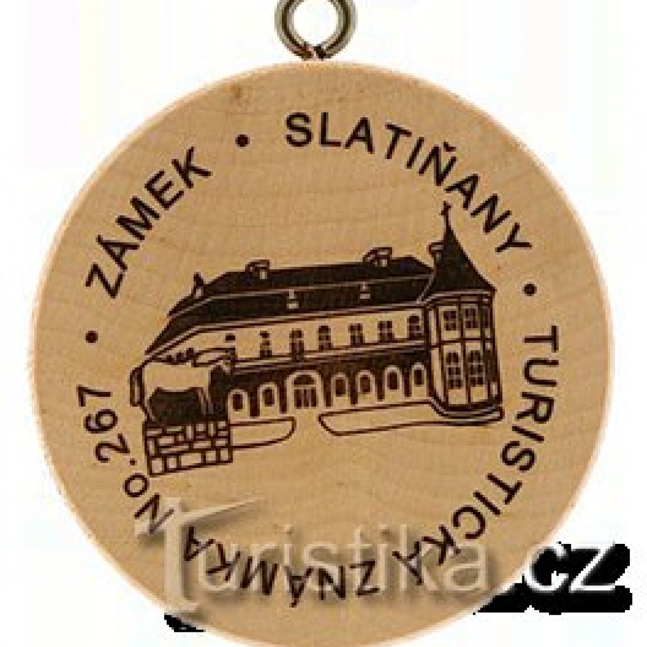 Turistická známka č. 267 - Slatiňany