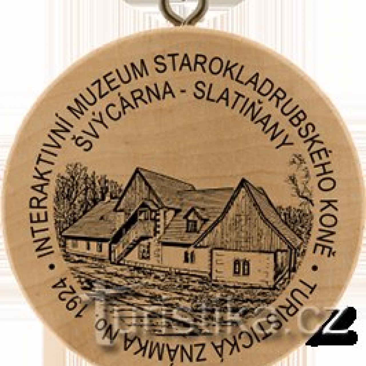 Turistická známka č. 1924 - Interaktivní muzeum starokladrubského koně - Švýcárna, Slatiňany