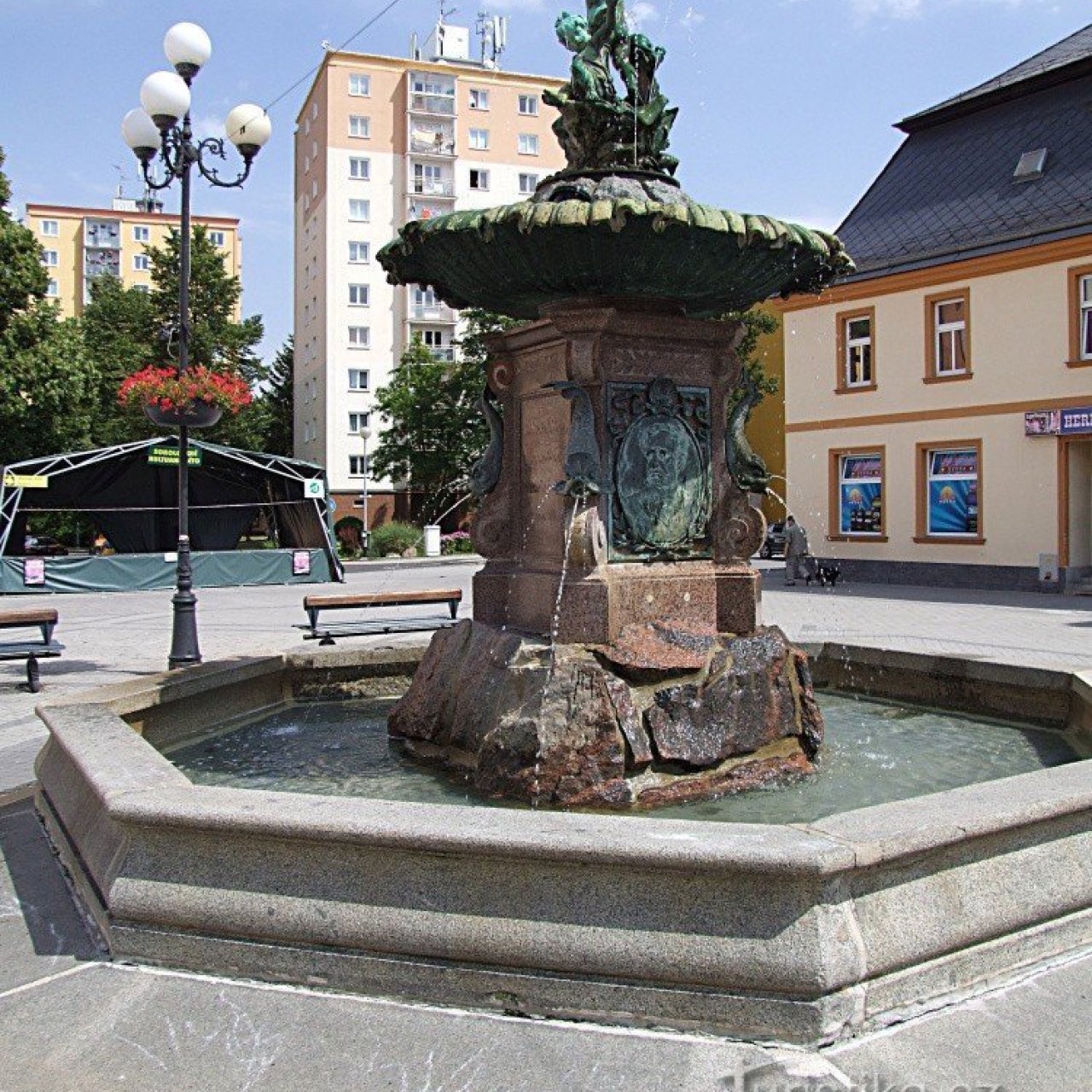 Sokolovská Jubilejní kašna