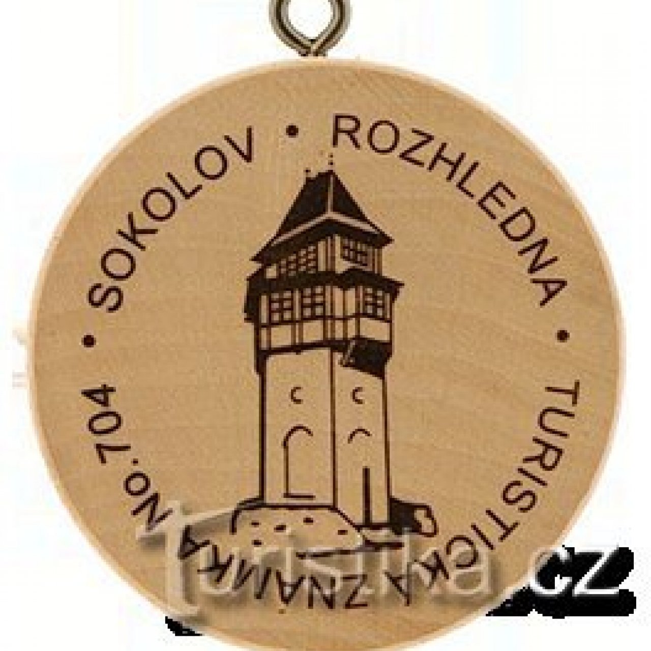 Turistická známka č. 704 - Sokolov