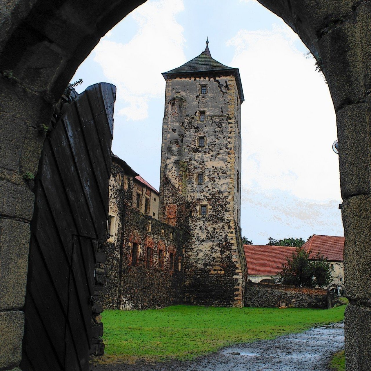 Švihov - vodní hrad a perla fortifikační architektury (historie a podoba hradu)