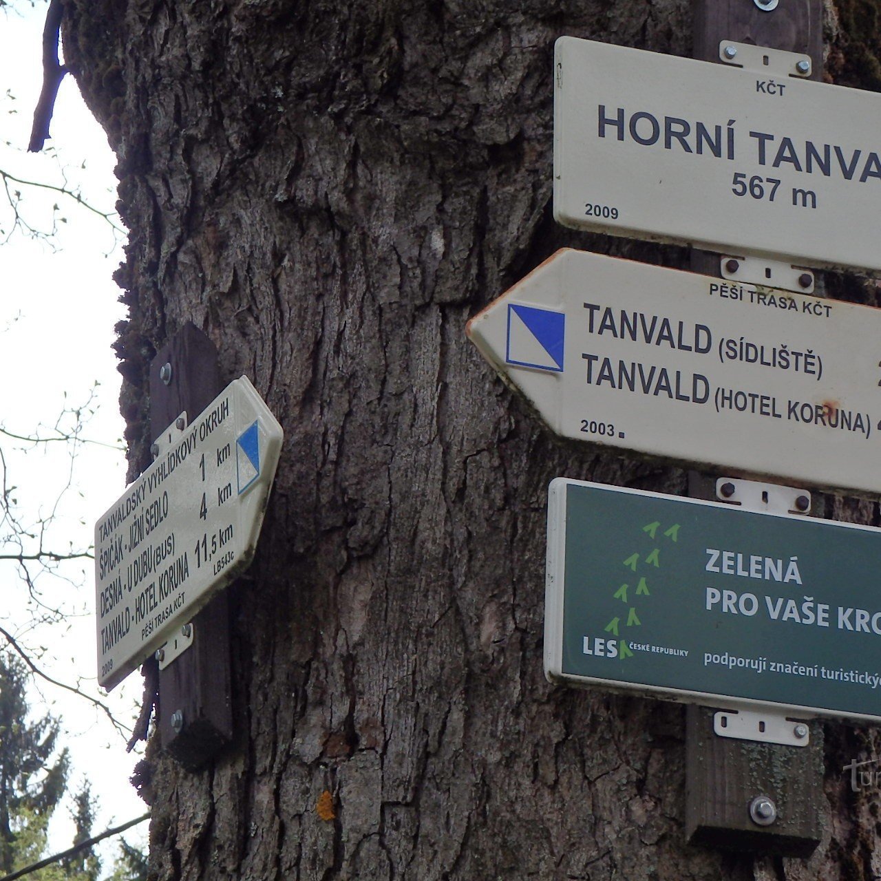 ROZCESTÍ HORNÍ TANVALD