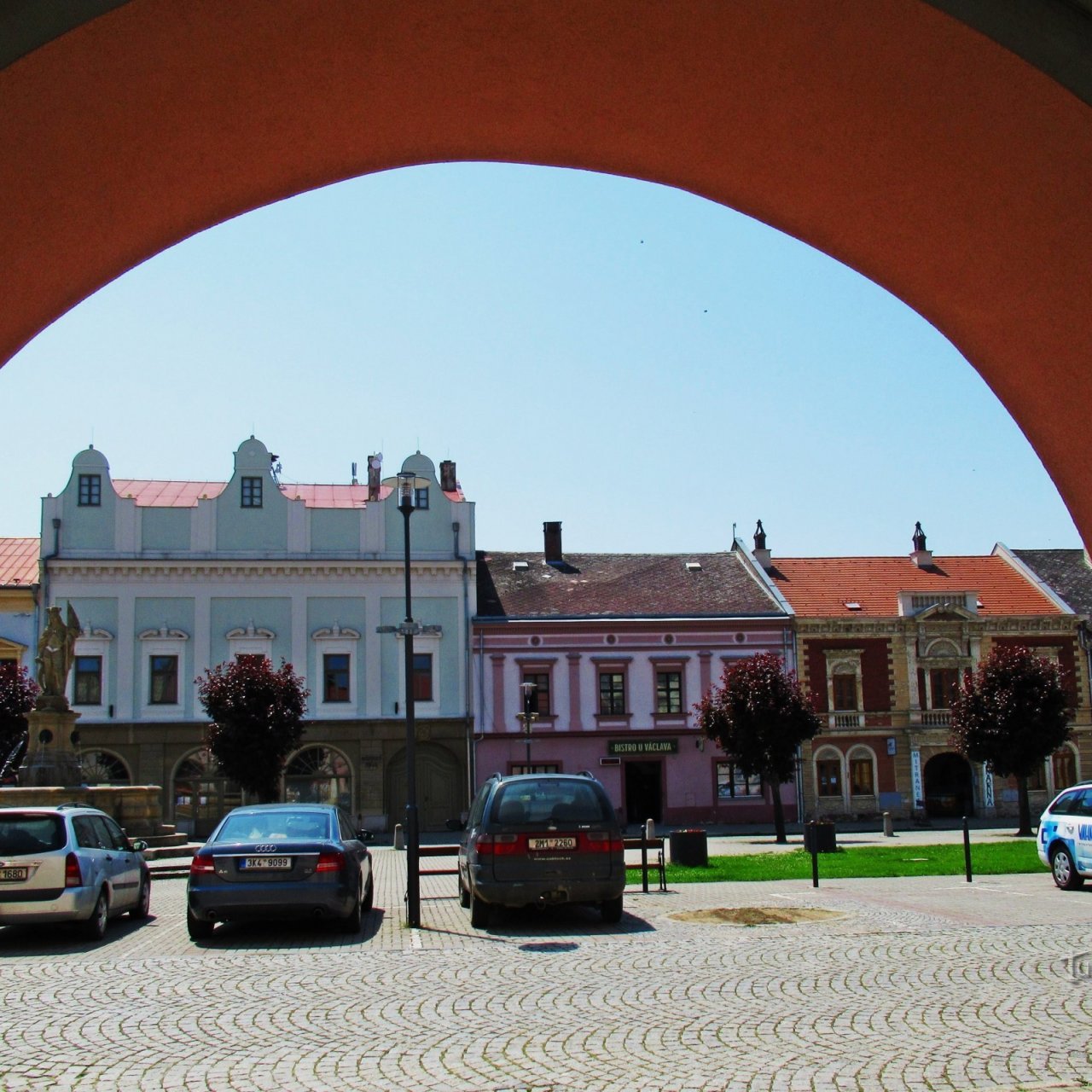 Budova renesanční radnice na náměstí Tovačova
