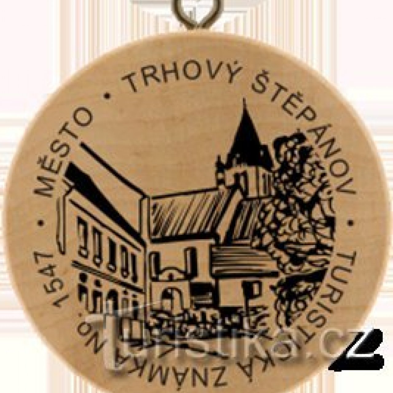 Turistická známka č. 1547 - Trhový Štěpánov