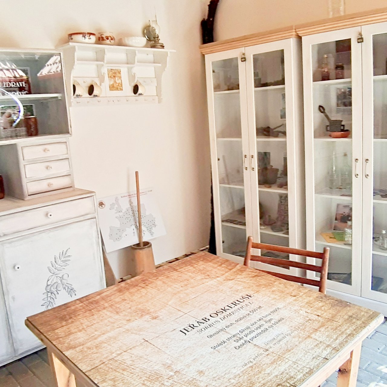 Rozhledna Travičná - Tvarožná Lhota a expozice oskoruší