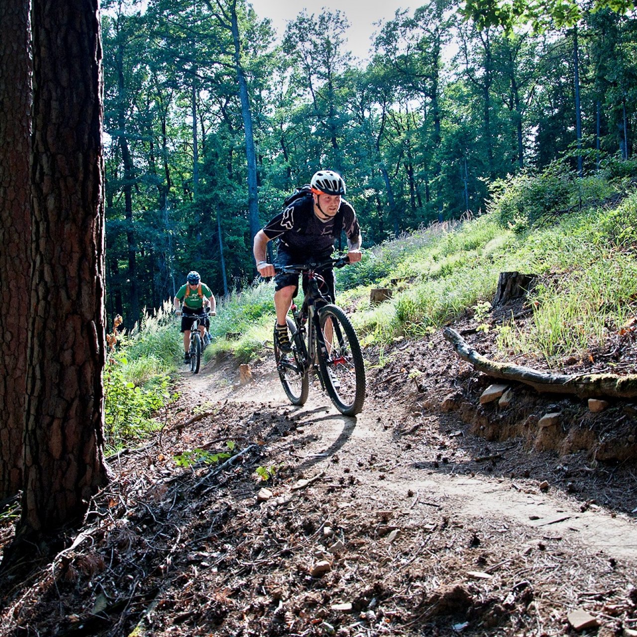 Cyklostezky v Tvarožné Lhotě