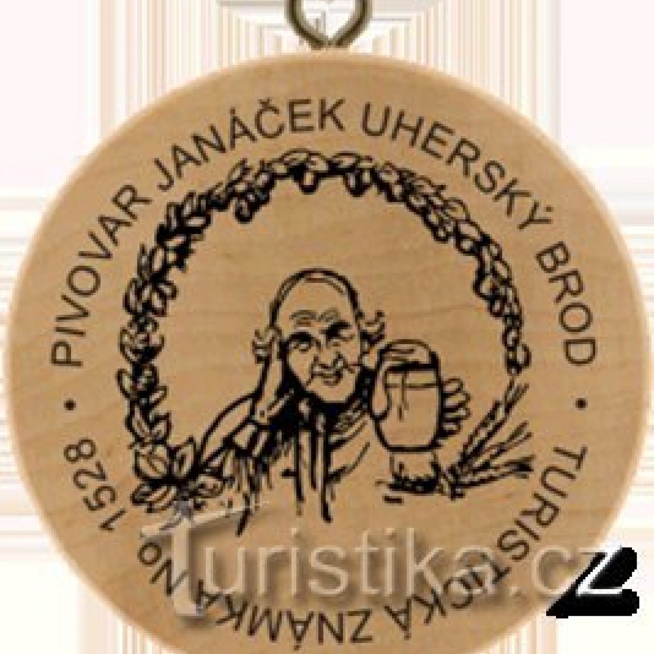 Turistická známka č. 1528 - Pivovar Janáček Uherský Brod