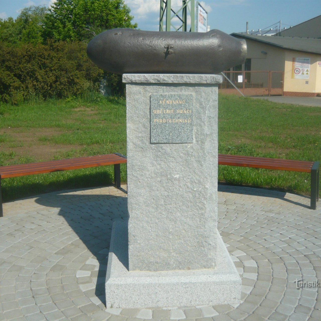 Památník bombardování Plzně 17.4. 1945