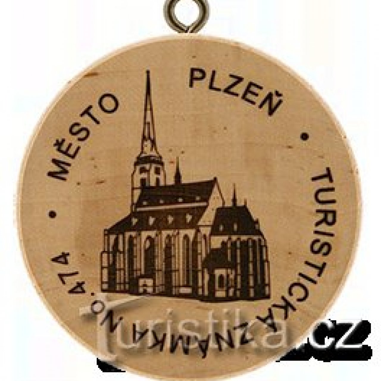 Turistická známka č. 474 - Plzeň