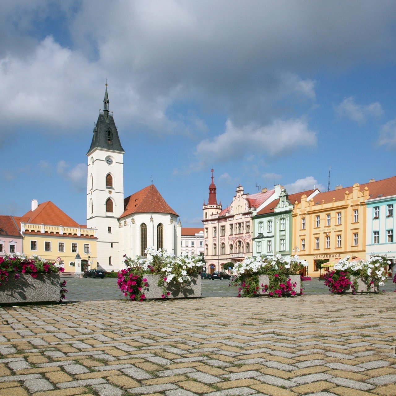 Náměstí Svobody ve Vodňanech