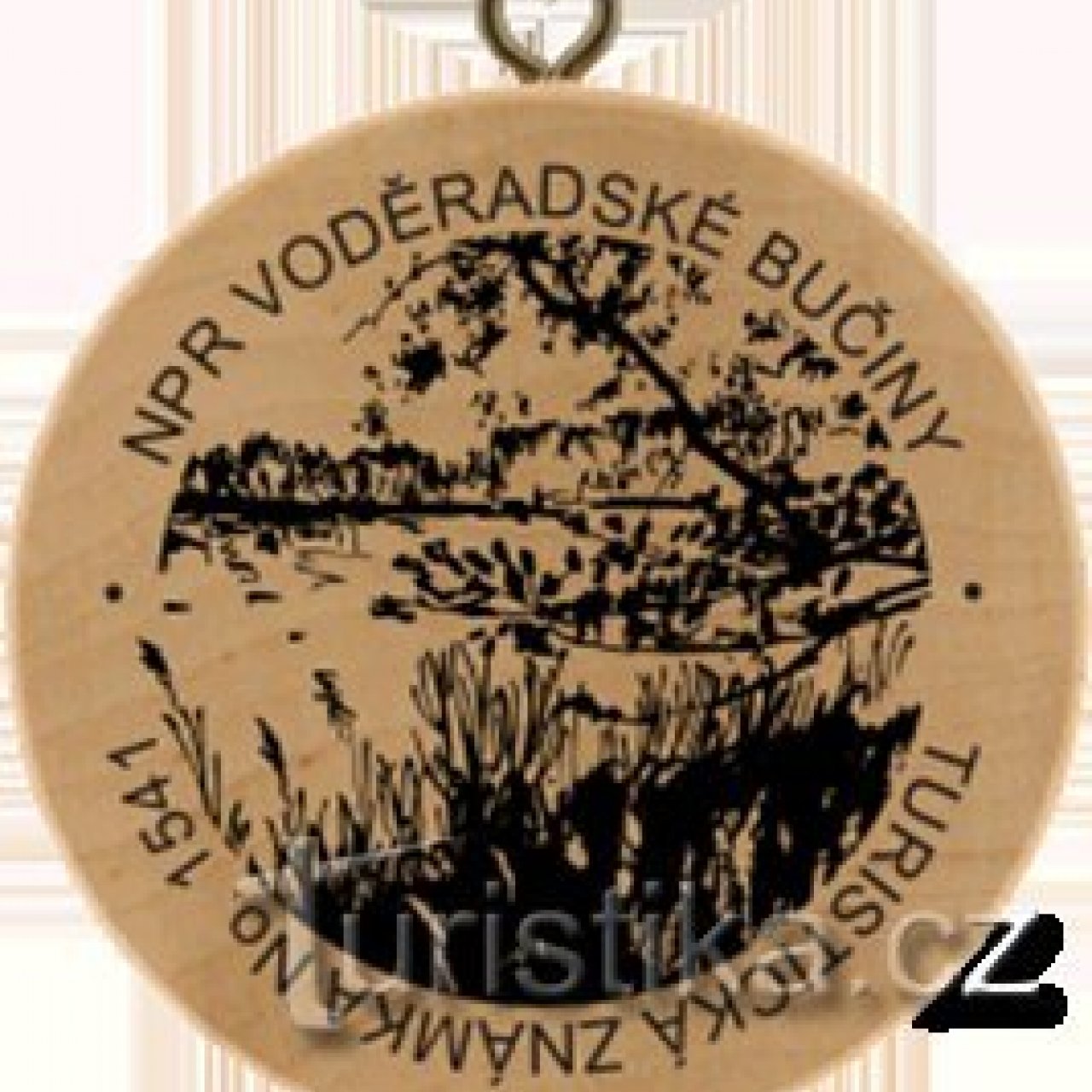 Turistická známka č. 1541 - Voděradské Bučiny