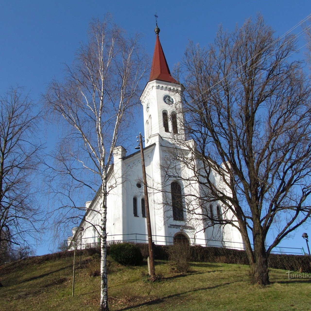 Zádveřice-Raková - evangelický kostel