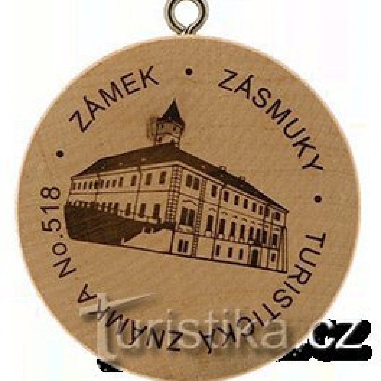 Turistická známka č. 518 - Zásmuky