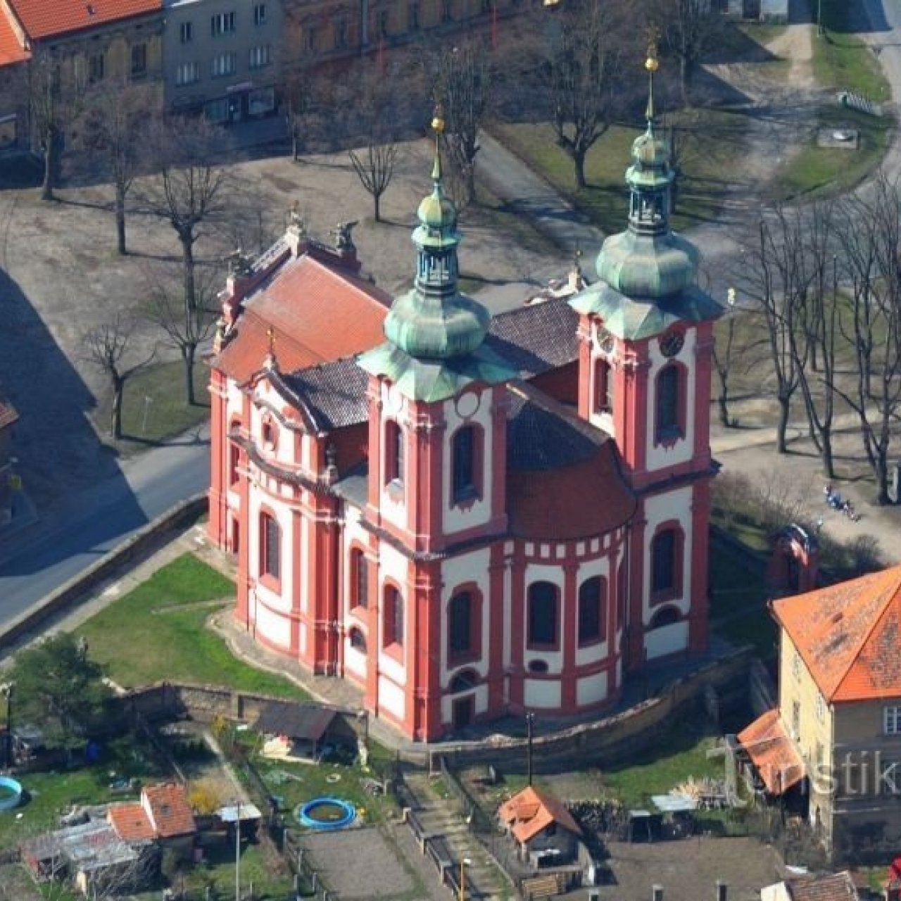 Zlonice - kostel Nanebevzetí Panny Marie