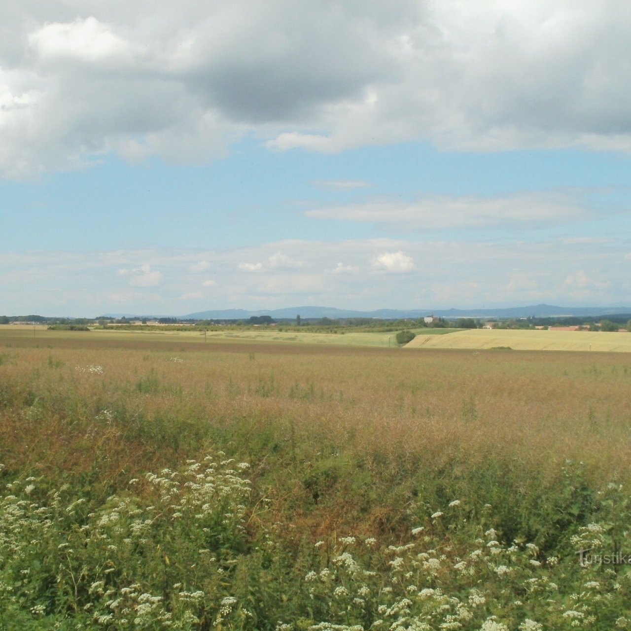 výhledy od Slavhostic (od Žlunického lesa)
